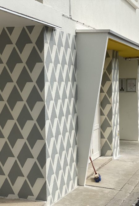 Photo pendant travaux résidence le Parc